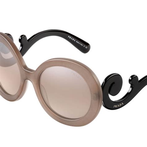 prada minimal baroque butterfly sunglasses|Prada baroque sunglasses for women.